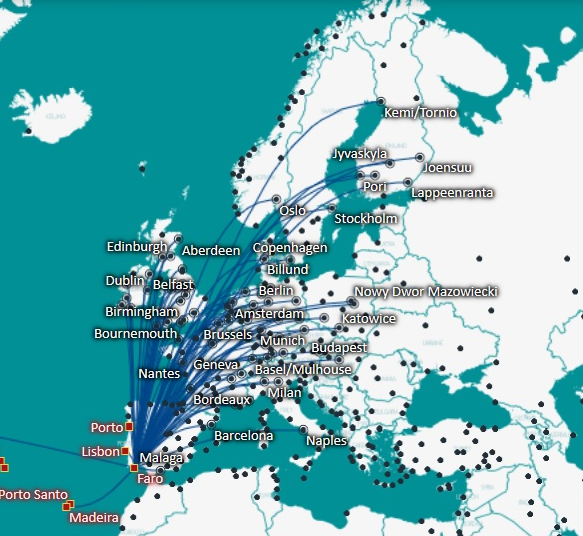 Faro airport connections